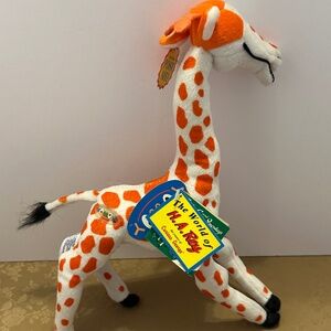 VTG Cecily G. Plush Pose Me Giraffe H.A. Rey Stuffed Book Character
